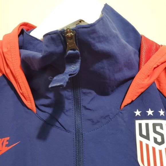 Nike USA Women’s Sz SMALLS Soccer All Weather Wind breaker Jacket CZ4334-688.NWT - Picture 4 of 12